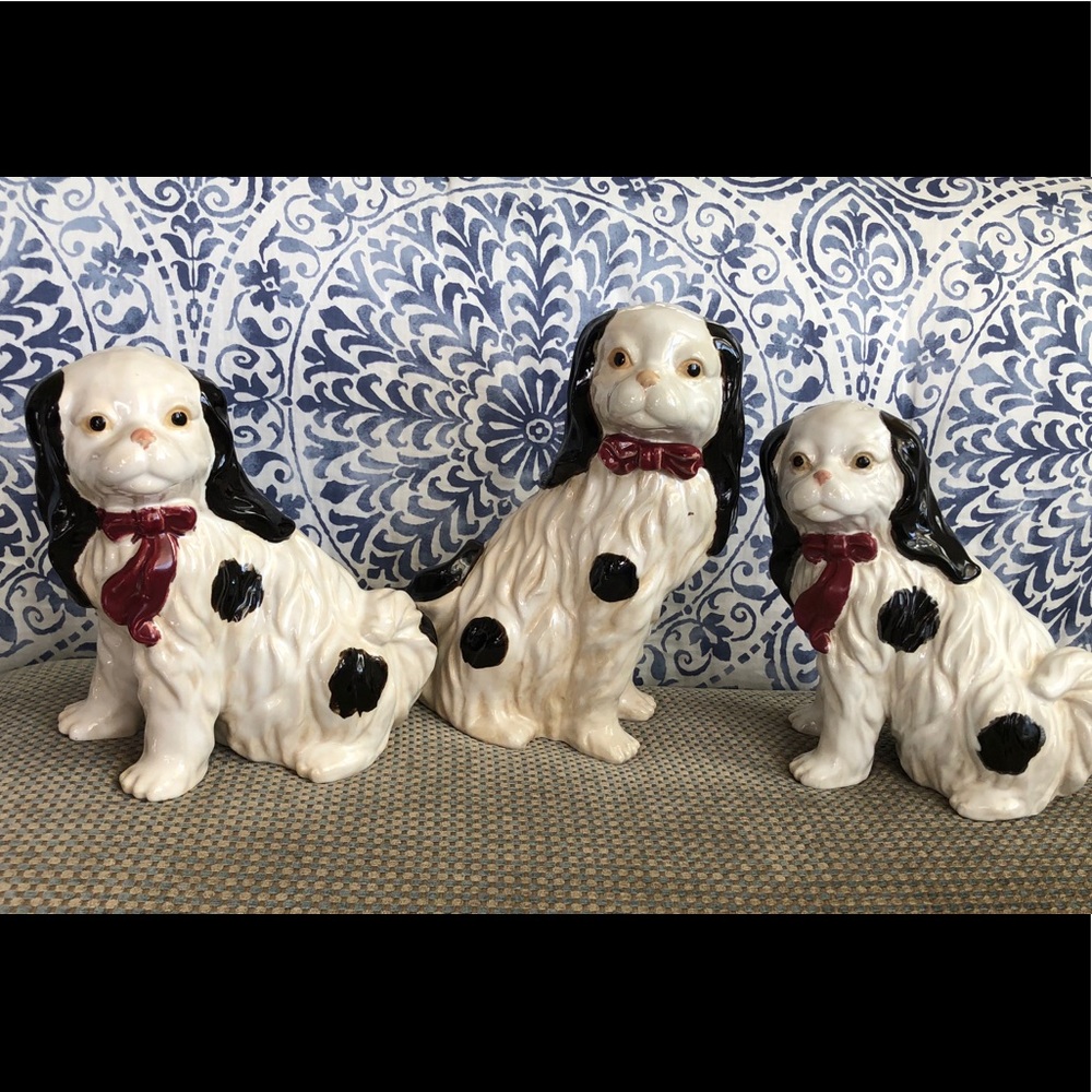 Porcelain Dog Figurines